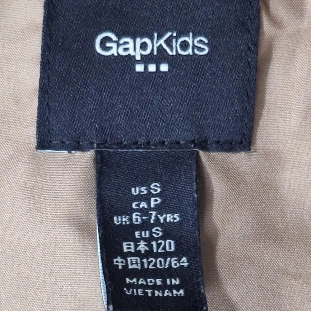 Gap Kids Brown Faux Fur Vest Girls Small 6 7 Cozy Sleeveless Lined Jacket School
